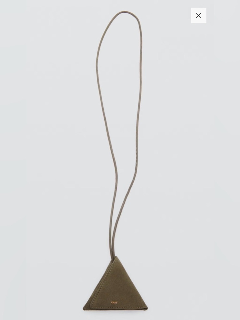 New Mango Leather Mini Purse